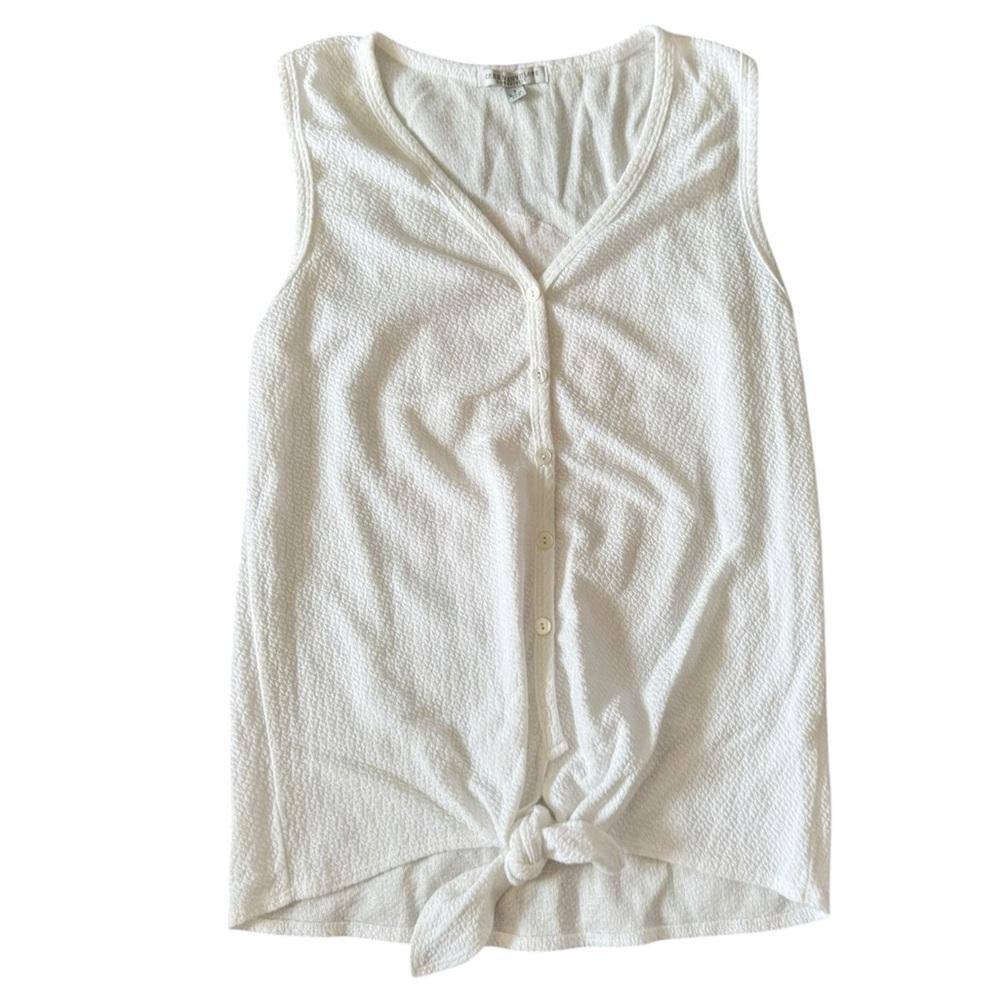 Green Envelope “Be Fierce” Sleeveless Top - Small